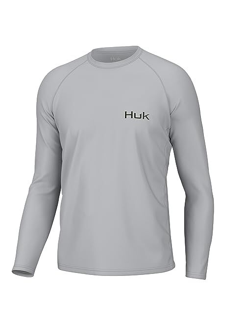 HUK Men's Kc Pursuit Long Sleeve, Sun Protecting Fishing Shirt