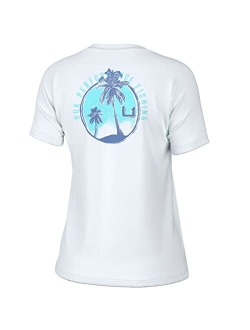 Women's Short Sleeve Performance Tee, Fishing T-Shirt