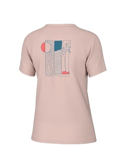 Women's Short Sleeve Performance Tee, Fishing T-Shirt