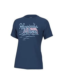 Women's Short Sleeve Performance Tee, Fishing T-Shirt