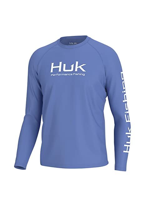 HUK Men's Pursuit Vented Long Sleeve, 30 UPF Fishing Shirt