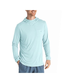 Free Fly Men's Bamboo Lightweight Hoodie - Quick Dry, Breathable Performance Outdoor Shirt with Sun Protection - UPF 20+