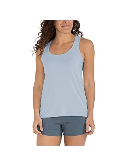 Free Fly Women's Bamboo Motion Racerback Tank - Moisture Wicking, Breathable Active Tank with Sun Protection - UPF 50+