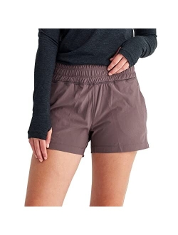 Free Fly Women's Pull On Breeze Short - Quick Dry, Moisture-Wicking, Breathable Shorts with Sun Protection - UPF 50+