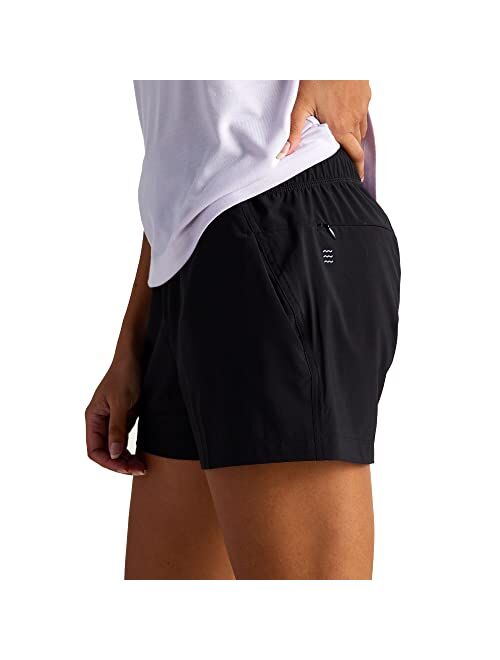 Free Fly Women's Pull On Breeze Short - Quick Dry, Moisture-Wicking, Breathable Shorts with Sun Protection - UPF 50+