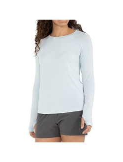 Free Fly Women's Bamboo Shade Long Sleeve Shirt - Breathable Outdoor Performance Stretch Shirt with Sun Protection UPF 50+