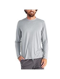 Free Fly Men's Bamboo Lightweight Long Sleeve Shirt - Quick Dry, Breathable Outdoor Shirt with Sun Protection UPF 20+