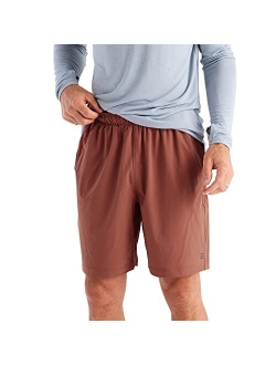 Free Fly Men's Breeze Short 8 Inch Inseam - Quick Dry, Moisture-Wicking, Breathable Shorts with Sun Protection UPF 50+