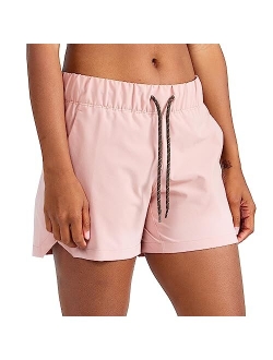 Free Fly Women's Swell Short - Quick Dry, Moisture-Wicking Shorts with Stretch - Sun Protection UPF 50+