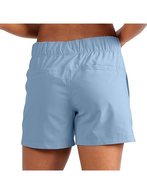 Free Fly Women's Swell Short - Quick Dry, Moisture-Wicking Shorts with Stretch - Sun Protection UPF 50+