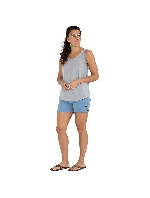 Free Fly Women's Swell Short - Quick Dry, Moisture-Wicking Shorts with Stretch - Sun Protection UPF 50+