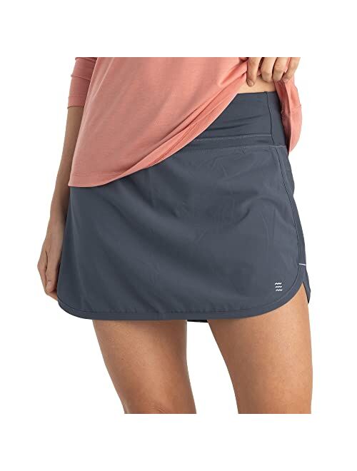 Free Fly Women's Bamboo Lined Breeze Skort - Lightweight, Breathable Casual Skort with Sun Protection - UPF 50+