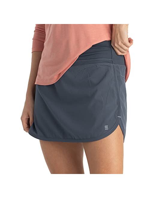 Free Fly Women's Bamboo Lined Breeze Skort - Lightweight, Breathable Casual Skort with Sun Protection - UPF 50+