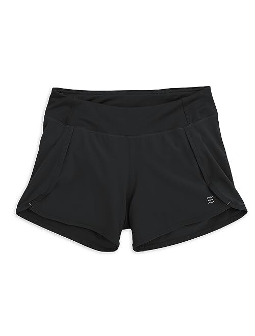 Free Fly Girls Bamboo Lined Breeze Short - Quick Dry, Moisture-Wicking, Casual Shorts for Youth with Sun Protection UPF 50+