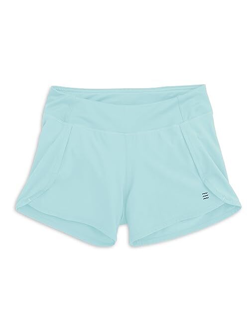 Free Fly Girls Bamboo Lined Breeze Short - Quick Dry, Moisture-Wicking, Casual Shorts for Youth with Sun Protection UPF 50+