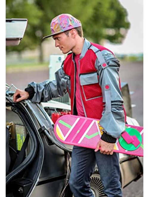 Fun Costumes Men's Back to the Future Jacket Authentic Marty McFly Adult Costume Jacket