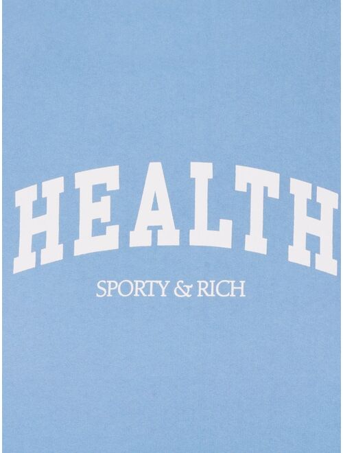 Sporty & Rich Health cotton sweatshirt