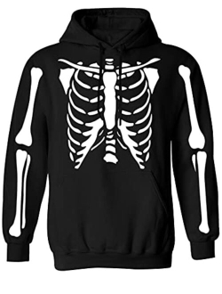 Arvilhill Men's Halloween Costume Funny Pumpkin Hoodies Sweatshirt