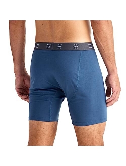 Free Fly Men's Bamboo Motion Boxer Brief - Soft, Comfortable & Breathable Performance Stretch Men's Underwear