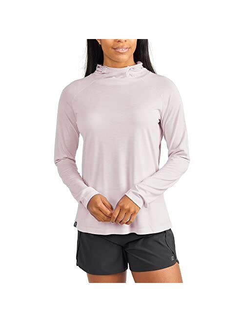 Free Fly Women's Bamboo Lightweight Hoodie - Quick Dry, Breathable Performance Outdoor Shirt with Sun Protection - UPF 40+