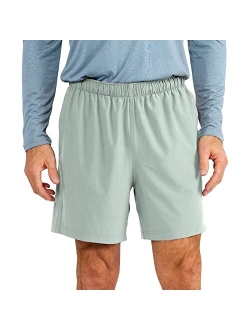 Free Fly Men's Breeze Short 6 Inch Inseam - Quick Dry, Moisture-Wicking, Breathable Shorts with Sun Protection UPF 50+