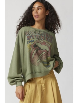 Rolling Stones Slouchy Pullover Sweatshirt