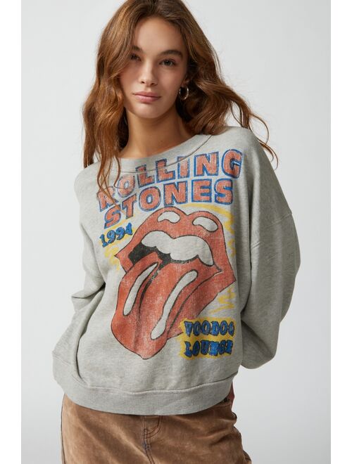 Rolling Stones Slouchy Pullover Sweatshirt