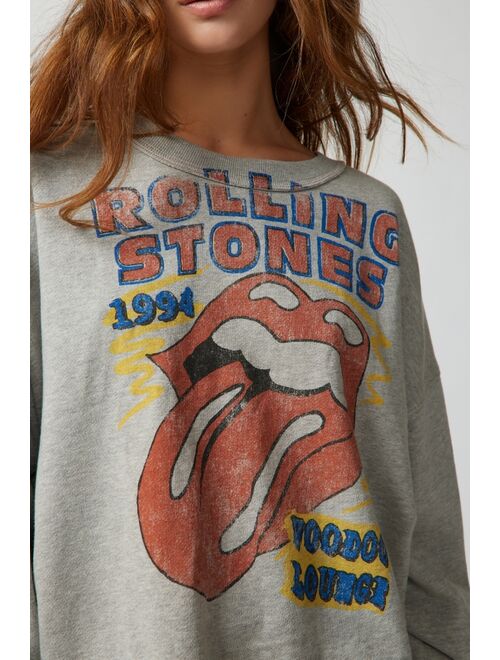 Rolling Stones Slouchy Pullover Sweatshirt