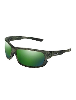 HUK, Polarized Lens Eyewear With Performance Frames, Fishing, Sports & Outdoors Sunglasses