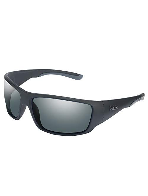 HUK, Polarized Lens Eyewear With Performance Frames, Fishing, Sports & Outdoors Sunglasses