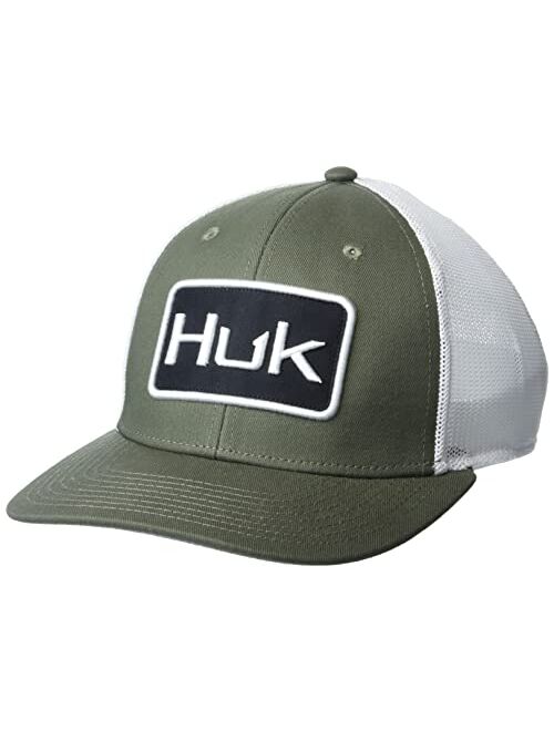 HUK Men's Performance Stretch Anti-Glare Fitted Mesh Hat