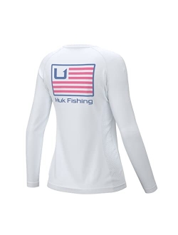 Women's Pursuit Graphic Long Sleeve, Fishing Shirt