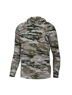 Men's Waypoint Pattern Hoodie, Performance Fishing Shirt