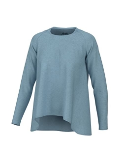 Women's Waypoint Flow Crew, Long-Sleeve Relaxed Fit Shirt