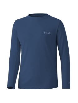 Kids' Icon X Long-Sleeve Shirt with Sun Protection