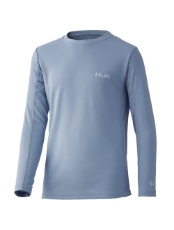 Kids' Icon X Long-Sleeve Shirt with Sun Protection