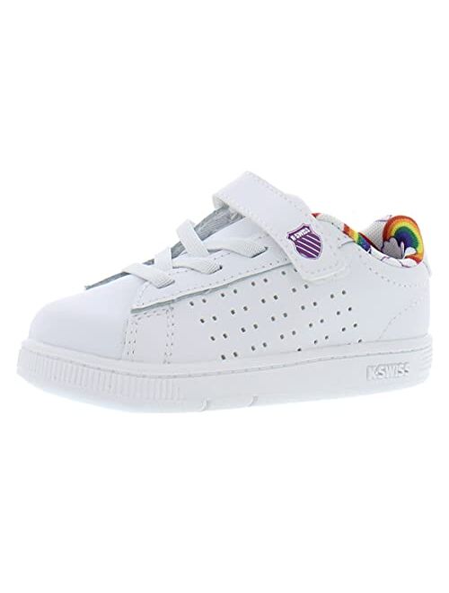 K-Swiss Unisex-Child Court Casper Velcro Sneaker