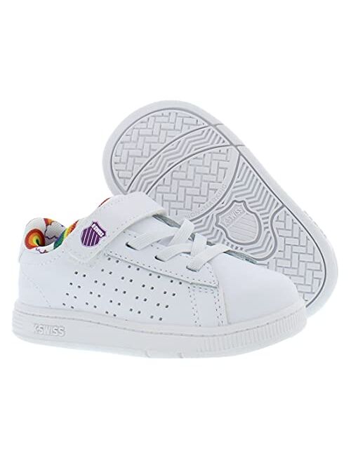 K-Swiss Unisex-Child Court Casper Velcro Sneaker