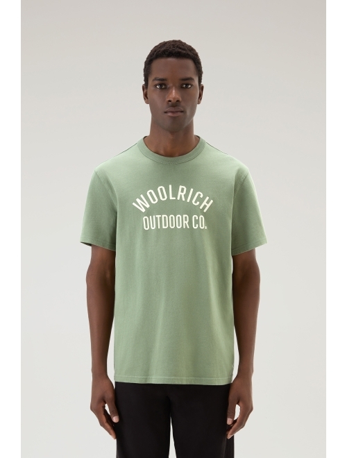 Woolrich logo-print cotton T-shirt