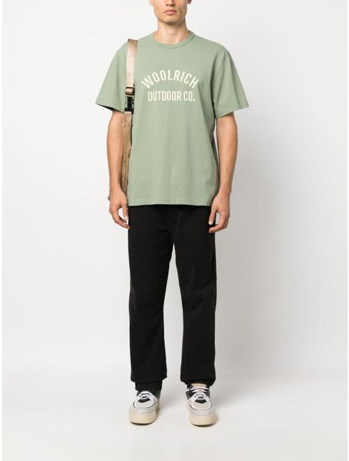 Woolrich logo-print cotton T-shirt