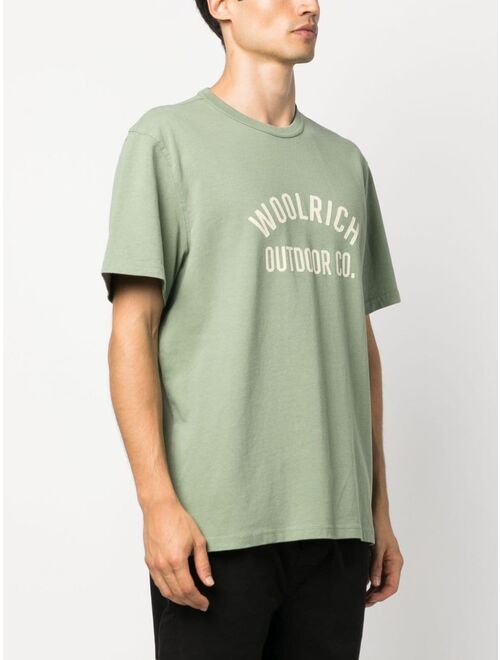 Woolrich logo-print cotton T-shirt