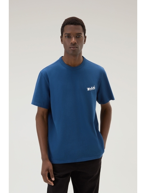 Woolrich logo-print cotton T-shirt