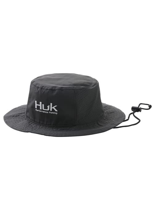 HUK Men's Performace Bucket Fishing Hat UPF 30+ Sun Protection