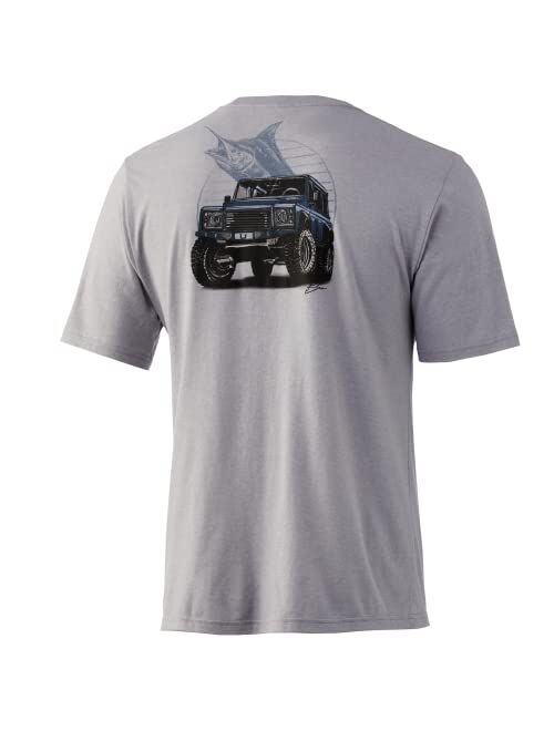 HUK Men's Kc Scott Short Sleeve Tee | Performance Fishing T-Shirt