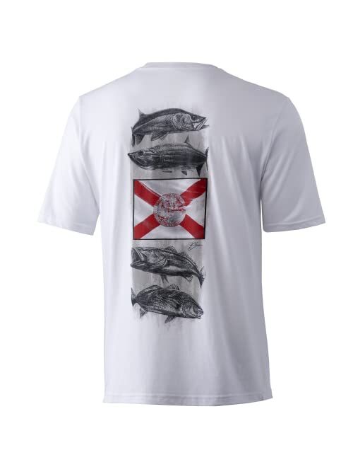 HUK Men's Kc Scott Short Sleeve Tee | Performance Fishing T-Shirt