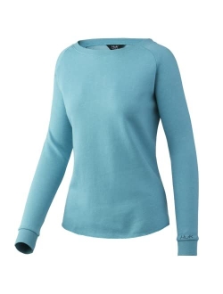 Women's Folly Crew | Ladies Long Sleeve Fleece Top