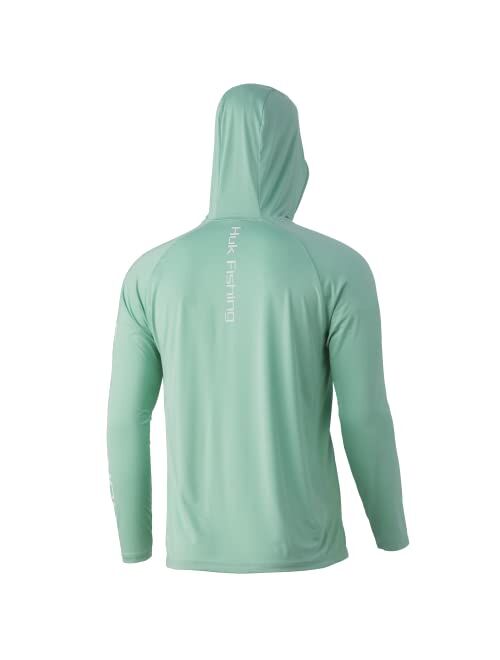 HUK Mens Pursuit Hoodie | Performance Long-Sleeve Shirt +30 UPF