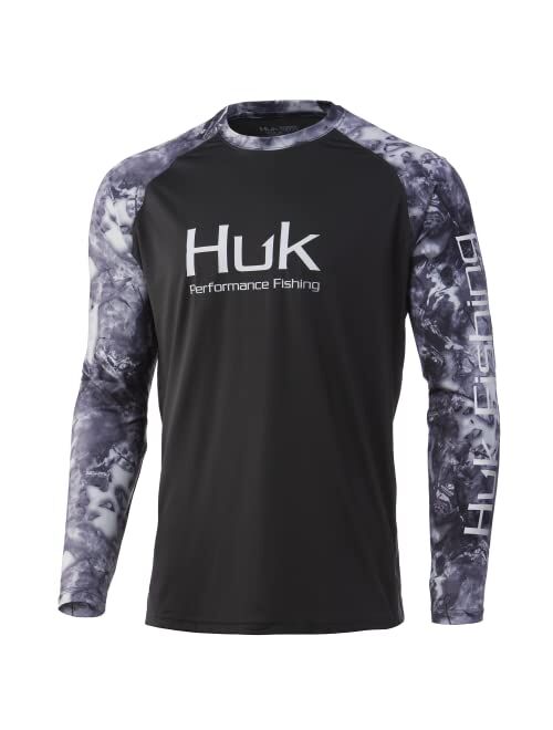 HUK Men's Double Header Long Sleeve | Sun Protecting Fishing Shirt