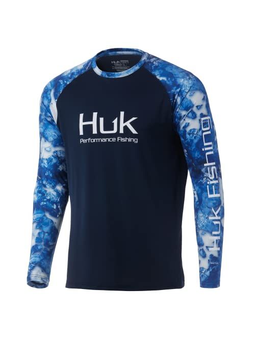 HUK Men's Double Header Long Sleeve | Sun Protecting Fishing Shirt