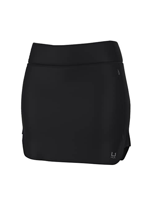 HUK Women's Cedros, Performance Fishing Skort with Sun Protection